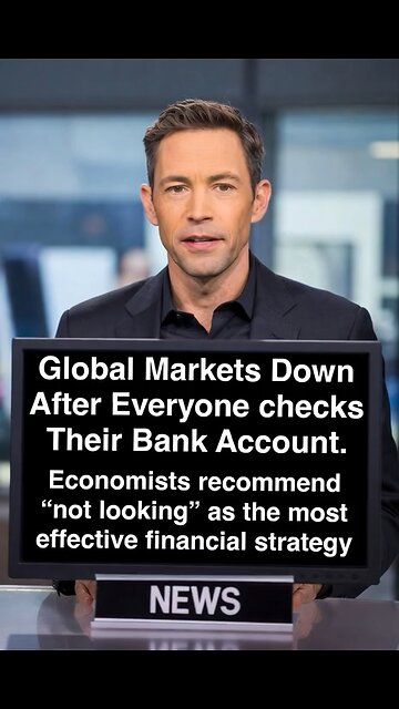 Global Markets Down After Everyone Checks Their Bank Account