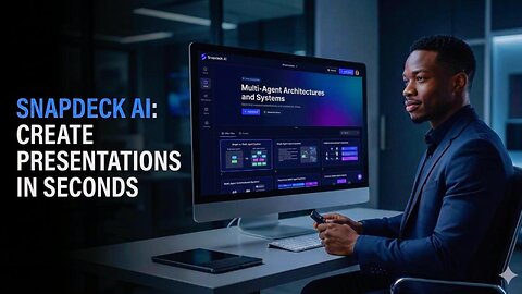 This AI Builds Full Presentations in Minutes Snapdeck AI 📊EP #332