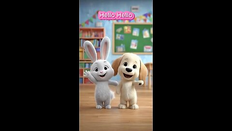🐰🧸 “Good Morning Song” – Start the Day with Cute Animal Friends! 🌞✨