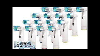 4/8/16 Pcs/Pack Electric Toothbrush Replacement Head Soft Dupont Bristle Tooth Brush Heads Review