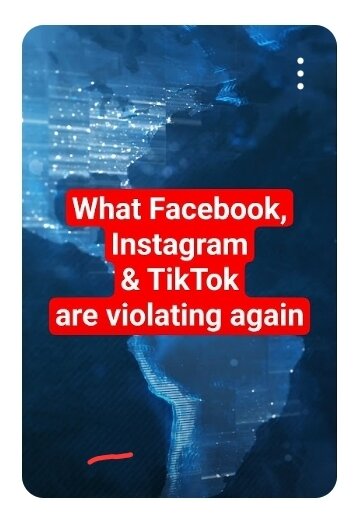 See What Facebook, Instagram & TikTok are violating again | #news