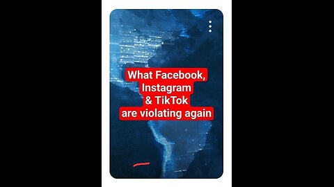 See What Facebook, Instagram & TikTok are violating again | #news
