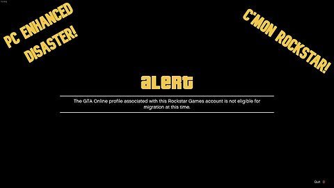 Hooray!! No Migration | Grand Theft Auto 5 Enhanced Edition