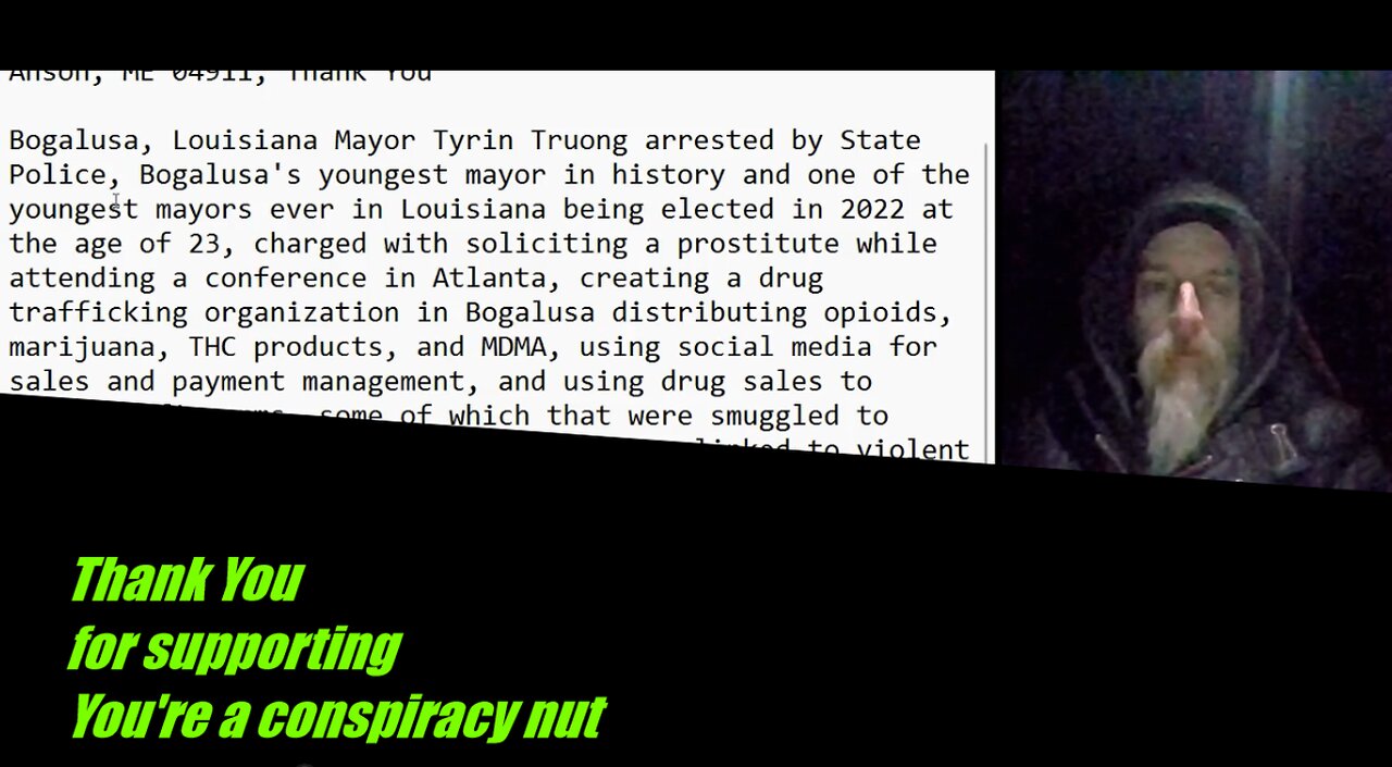 Bogalusa, Louisiana Mayor Tyrin Truong arrested, Brandon Johnson failed at gaslighting, CA Fires