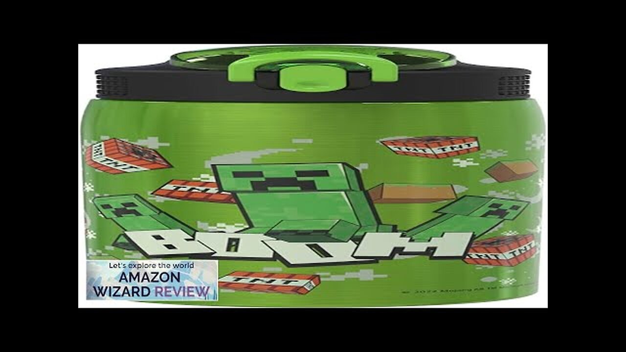 Zak Designs Minecraft Water Bottle for Travel and At Home 19 oz Review