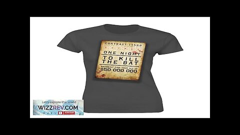 Batman: Arkham Origins: Women's Fit T-Shirt: Kill The Bat Review