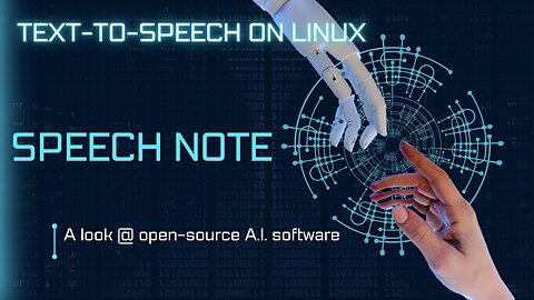 A.I. Speech to Text Software - Speech Note for Linux