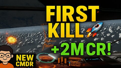 🚀 My First Kill in Elite Dangerous | New Commander Makes 2 Million Credits! (Elite Dangerous)