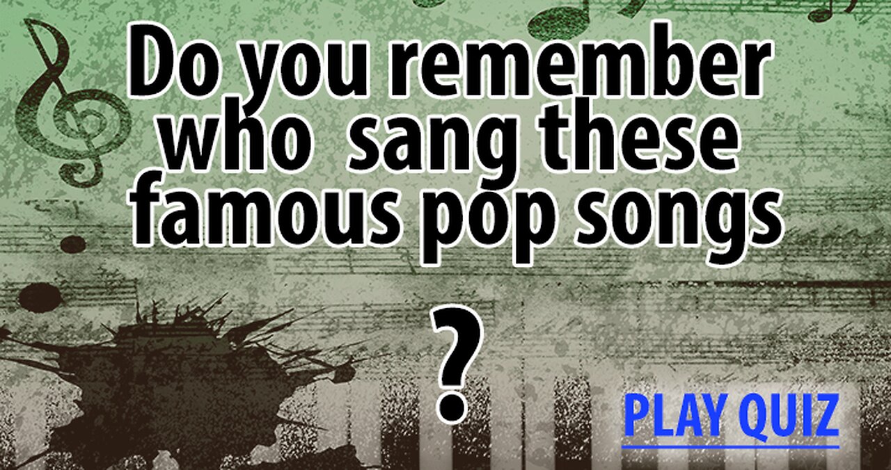 Pop Music Quiz