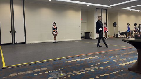 Eve & Caspian Hard Shoe Step Down the Line