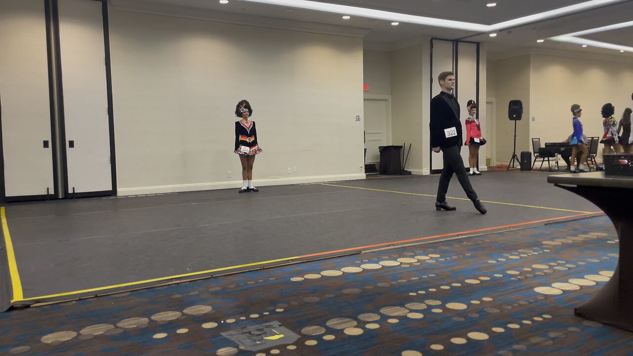 Eve & Caspian Hard Shoe Step Down the Line