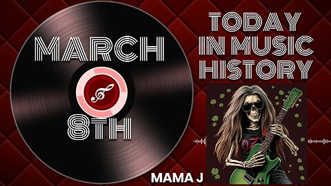 This day in Music History! March 8 (MTV, Bevis, Butthead, Cartoon )