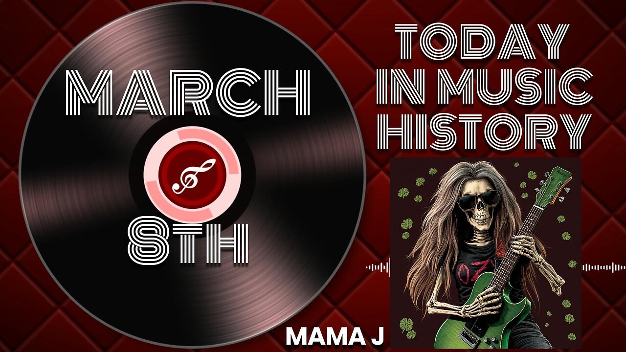 This day in Music History! March 8 (MTV, Bevis, Butthead, Cartoon )