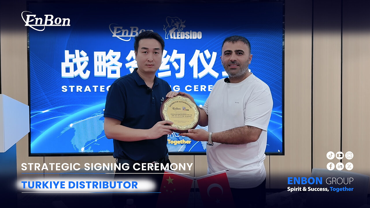 Enbon joins hands with Turkish partners to start a new journey