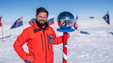 Chilean President Boric visits US base in Antarctica