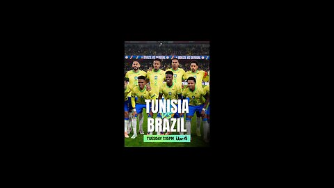 BRAZIL VS TUNISIA : 2025 INTERNATIONAL FRIENDLY MATCH LIVE WATCH-ALONG