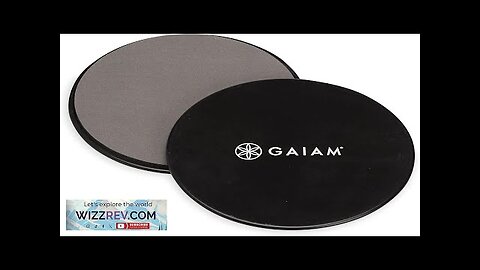 Gaiam Core Sliding Discs Dual Sided Workout Sliders for Carpet Review