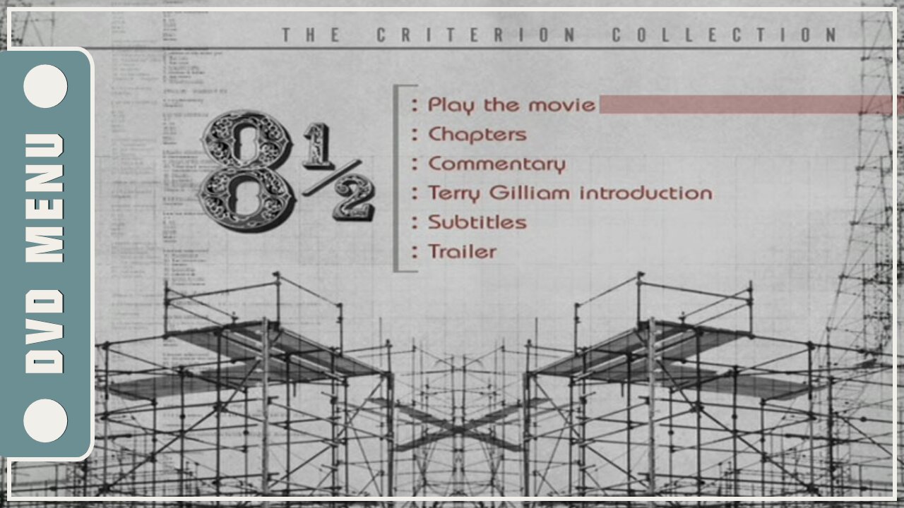 8½ - DVD Menu