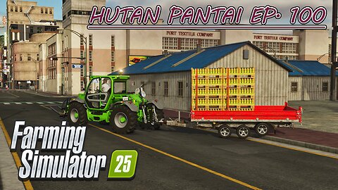 Selling Canola Oil. Buying a New Field. Mulching. |4k| HUTAN PANTAI EP. 100 | Farming Simulator 25