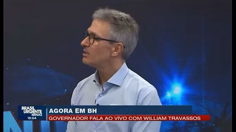 Governador Romeu Zema comeu banana com casca