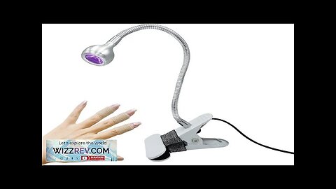 Gel x lamp Gooseneck uv lamp for Gel x Nail Tips Review