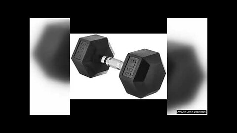 Amazon Basics Rubber Encased Exercise & Fitness Hex Dumbbell, Single, Hand Weight Review