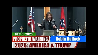 Robin Bullock PROPHETIC WORD ✝️ [2026 - AMERICA & TRUMP] PROPHETIC WARNING