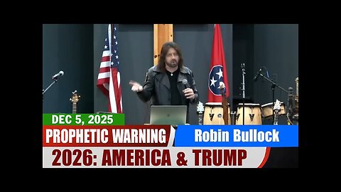 Robin Bullock PROPHETIC WORD ✝️ [2026 - AMERICA & TRUMP] PROPHETIC WARNING