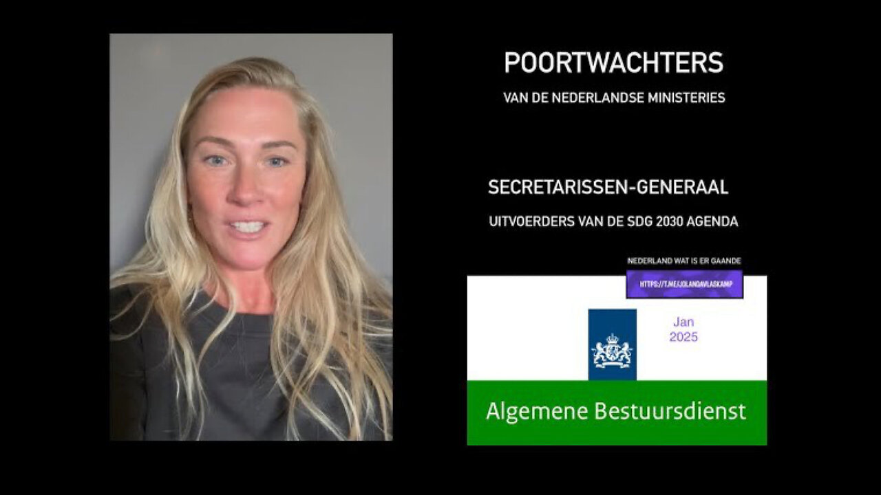 TOPmanagementgroep ONGEKOZEN BELEIDSMAKERS van de Algemene Bestuursdienst