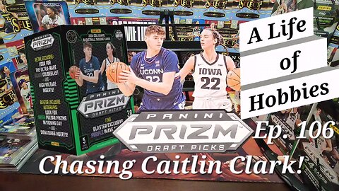 Chasing Caitlin Clark in 2024 Prizm Draft Picks 🏀 Box-a-Day e106