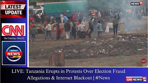 LIVE: Tanzania Erupts in Protests Over Election Fraud Allegations & Internet Blackout | #News