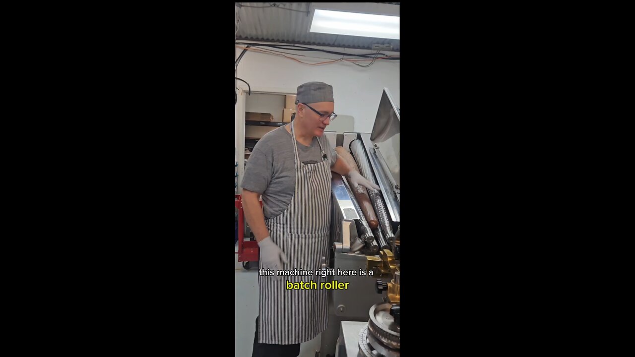 How the caramel wrapping process works