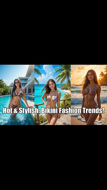 🔥 Stunning Bikini Beauties – Beach & Poolside Glamour! 🌊👙