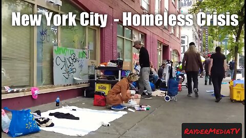 Homeless Crisis In New York City - Documentary | RayderMediaTV