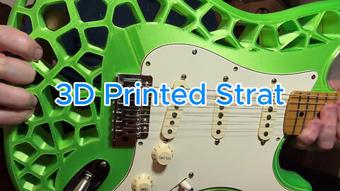 Testing My 3D-Printed Stratocaster: Eric Johnson Pickups, Graphtech Tuning Keys, and Brass Upgrades