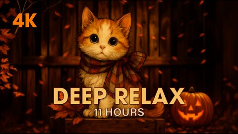 Halloween Ginger | Relaxing Ambience for Deep Sleep | Study, Work, Focus