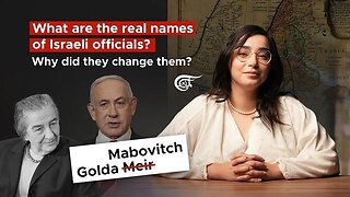 The real names of Israeli officials and why they changed them