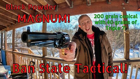 Black Powder Magnum Remington 1858! (Ban State Tactical)