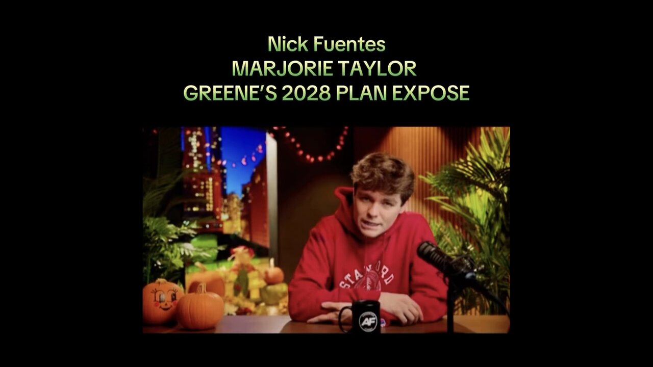 Nick Fuentes ~ MTG Why did She Quit?