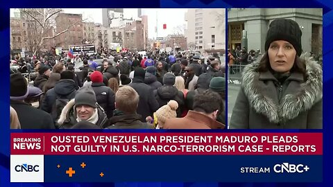 Ousted Venezuelan leader Maduro pleads not guilty to drug trafficking charges
