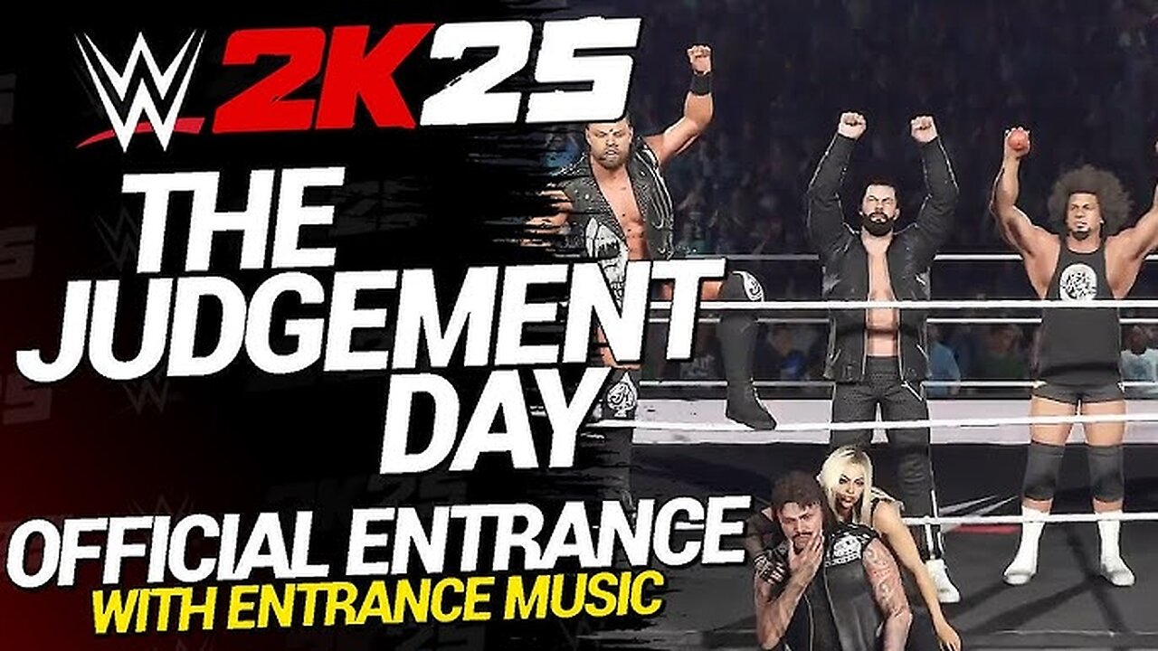 WWE 2k25 The Judgement Day Entrance