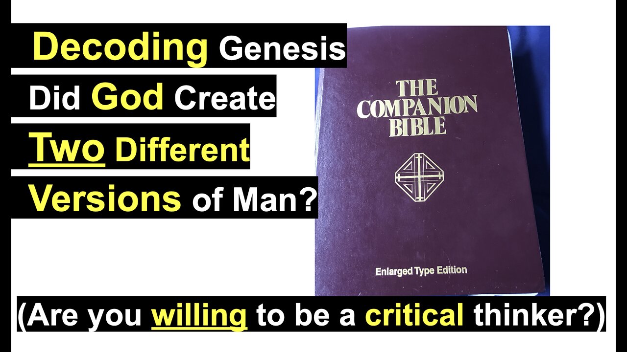 Decoding Genesis: Did God Create Two Different Versions of Man?