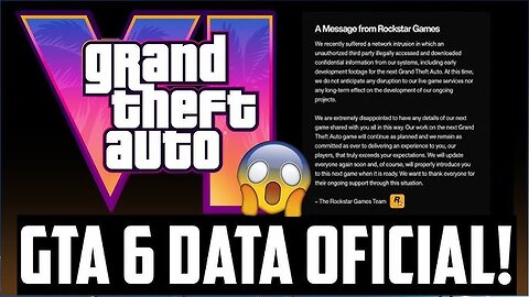 GTA 6...28 DE OUTUBRO DE 2025...ISTO ESTÁ DIVIDINDO A COMUNIDADE!