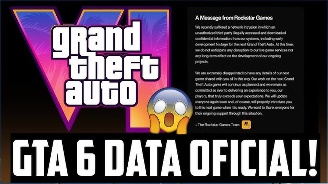 GTA 6...28 DE OUTUBRO DE 2025...ISTO ESTÁ DIVIDINDO A COMUNIDADE!