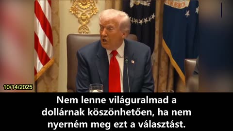 【HU】Trump: A BRICS támadást jelent a dollár ellen