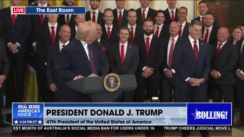 TRUMP WELCOMES STANLEY CUP WINNERS, FLORIDA PANTHERS