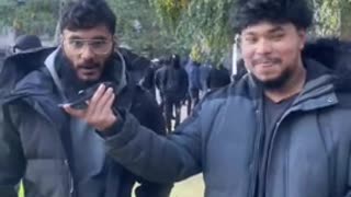 “We are here to take over your country & uphold sharia law.”