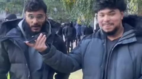 “We are here to take over your country & uphold sharia law.”