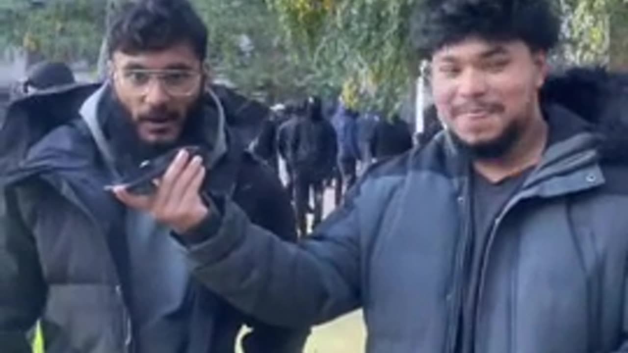 “We are here to take over your country & uphold sharia law.”