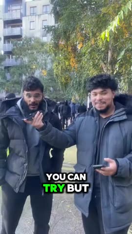 “We are here to take over your country & uphold sharia law.”